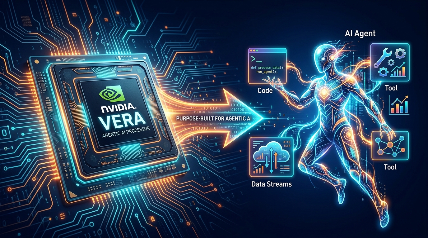 Why Nvidia’s Vera CPU Is a $200B Bet on the Future of Agentic AI