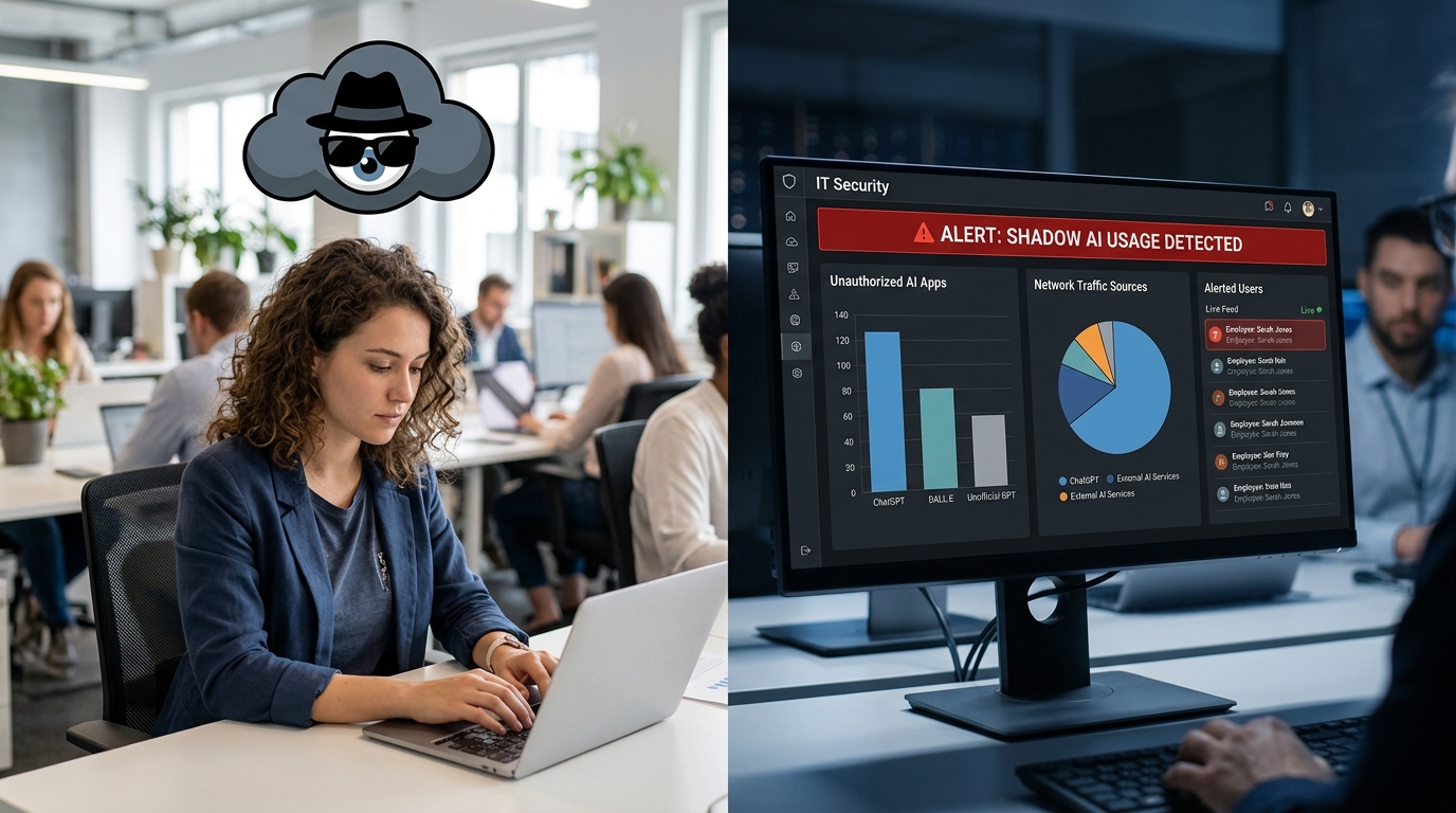 Shadow AI: Why Employees Secretly Use ChatGPT (And Why It's Dangerous)