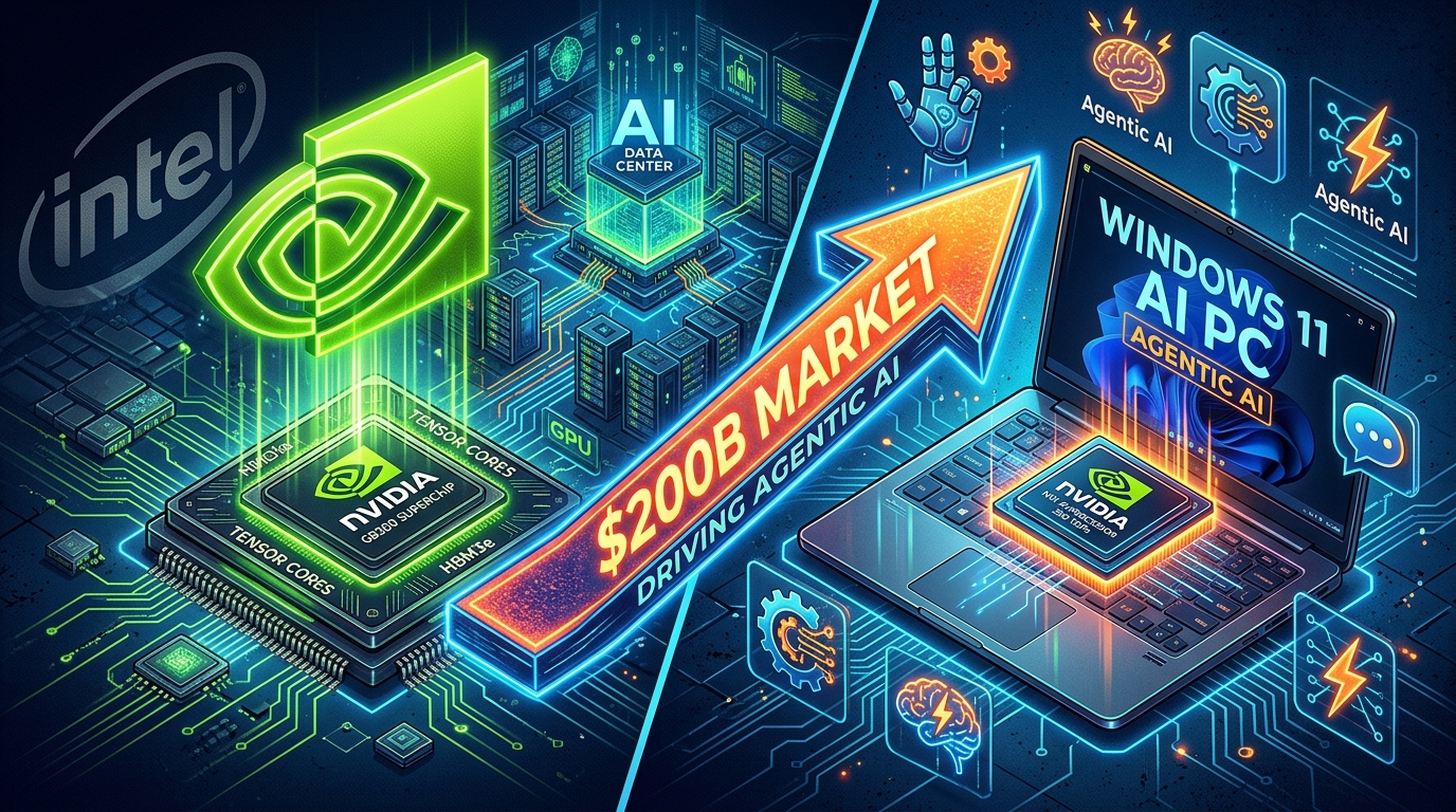 Why is Nvidia, the undisputed king of AI chips, now making a high-stakes bet on PC processors with the N1X?