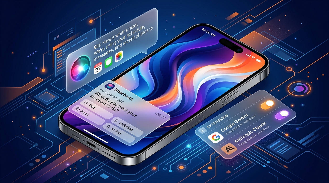 iOS 27 Leak: Why Apple Is Finally Bringing Real AI Agents to the iPhone (AI Wallpapers, Siri Automation)