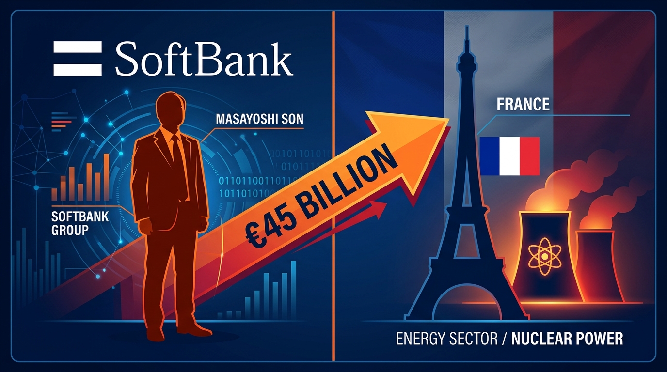 Why SoftBank Chose France for Its €45 Billion AI Bet (And Why Nuclear Power Is the Secret Weapon)